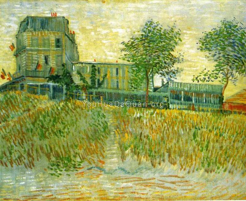 阿斯尼尔的美人鱼餐厅 - 文森特·威廉·梵高